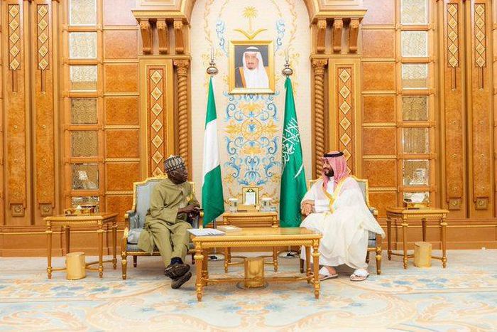 President Bola Tinubu and the Crown Prince of Saudi Arabia  [Presidency]