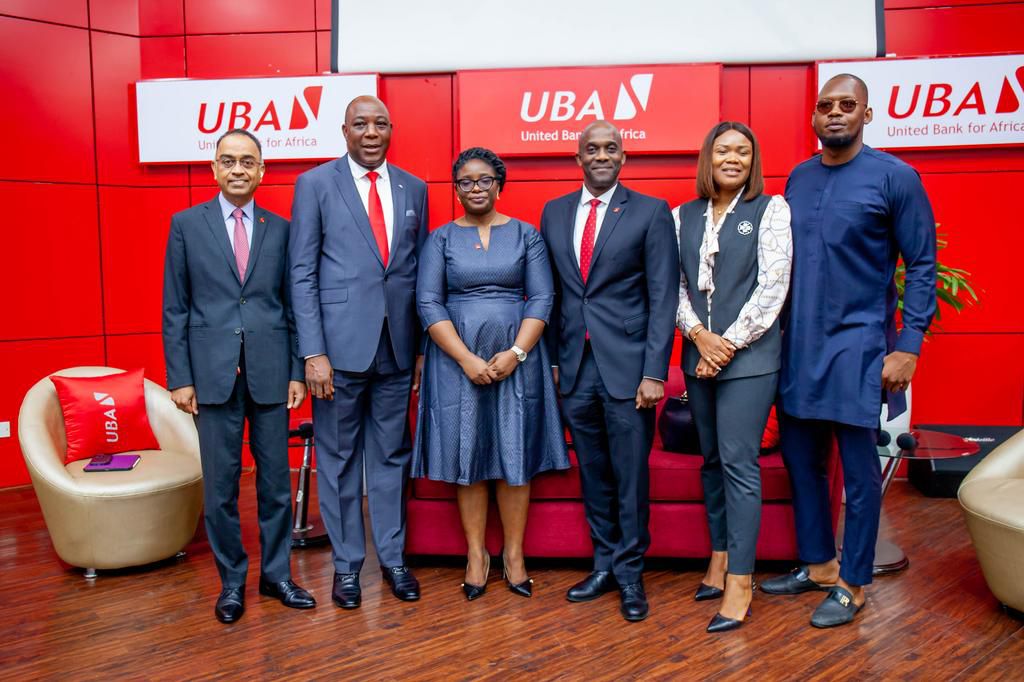 L-R: Recording Artist and Founder, Mova Networks, Akitoye ‘Ajebutter22’ Balogun; Head, Collections Corporate and Value Chain, Ugochi Obanua Nwaukor; Group Head, Transaction Banking, Osilama Idokogi; Managing Director/CEO, United Capital Asset Managemen...