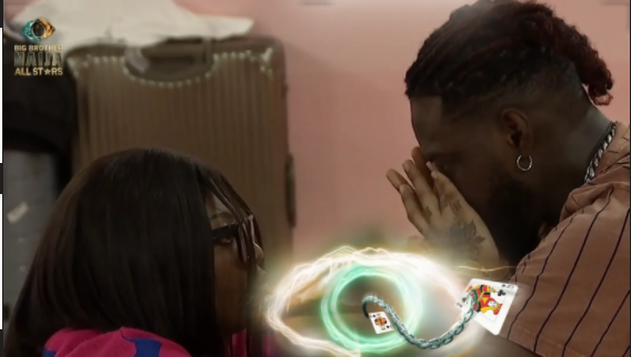 Soma breaks down multiple times on the All Stars show. [Instagram/bigbronaija]