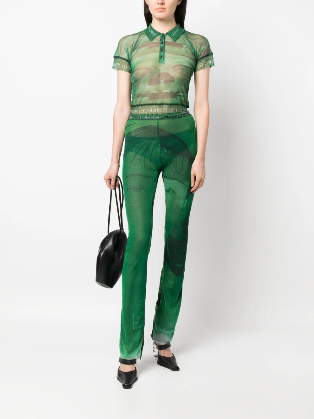 Ottolinger mesh pants and top [farfetch]