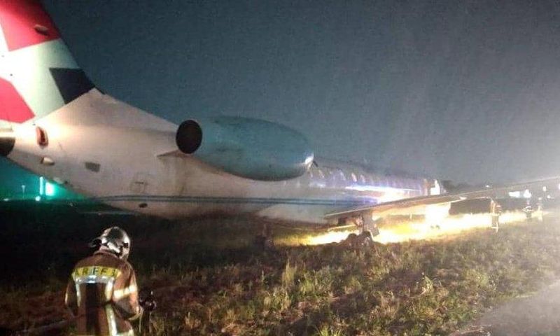 NSIB begins investigation United Nigeria Airlines' plane skid off runway.