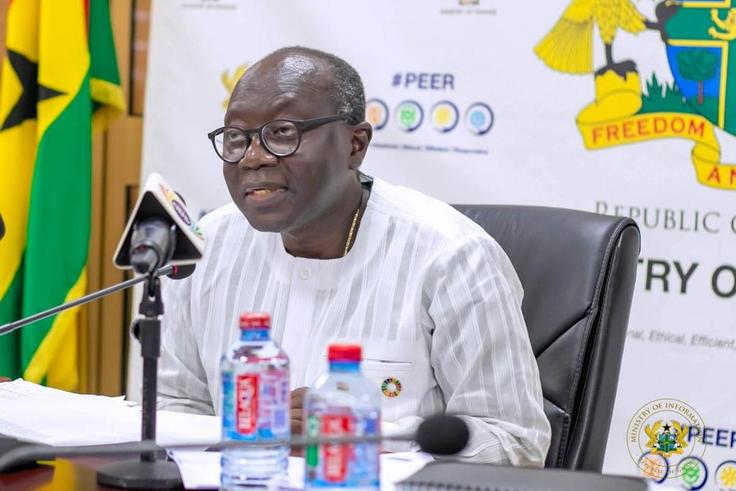 Ghana’s Finance Minister Ken Ofori-Atta.