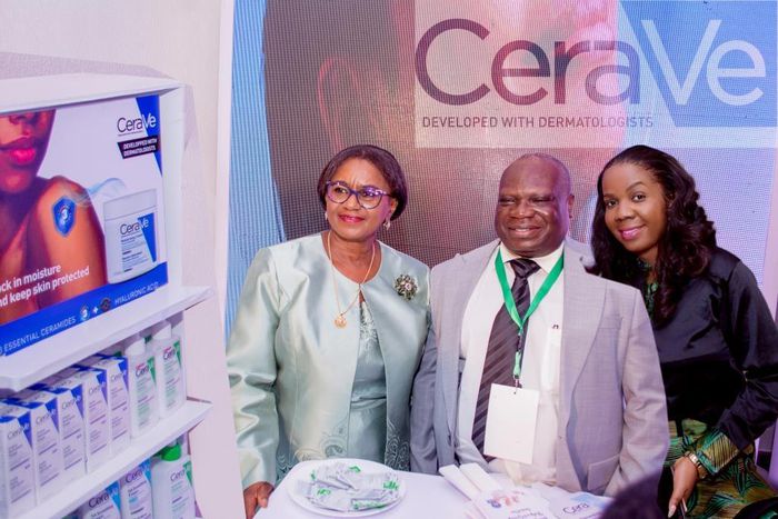 L-R Deputy Governor of Rivers State, Dr. Ipalibo H. Banigo; President of the African Society of Dermatology And Venereology (ASDV), Prof. Abel Onunu, and representative of L’Oréal Active Cosmetic Division in Nigeria, Beatrice Eneh; at the recently held...