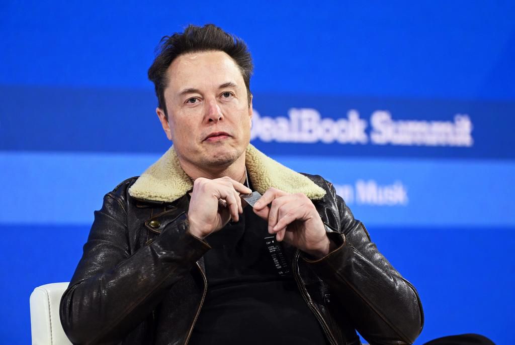 Neuralink founder Elon Musk at The New York Times' Dealbook summit.Slaven Vlasic/Getty Images