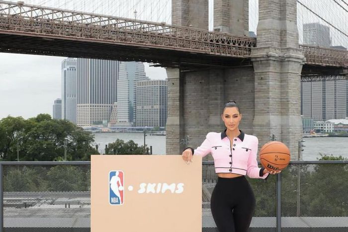 Kim Kardashian and her underwear brand SKIMS have partnered up with the NBA and the WNBA. [Instagram/ Kim Kardashian]
