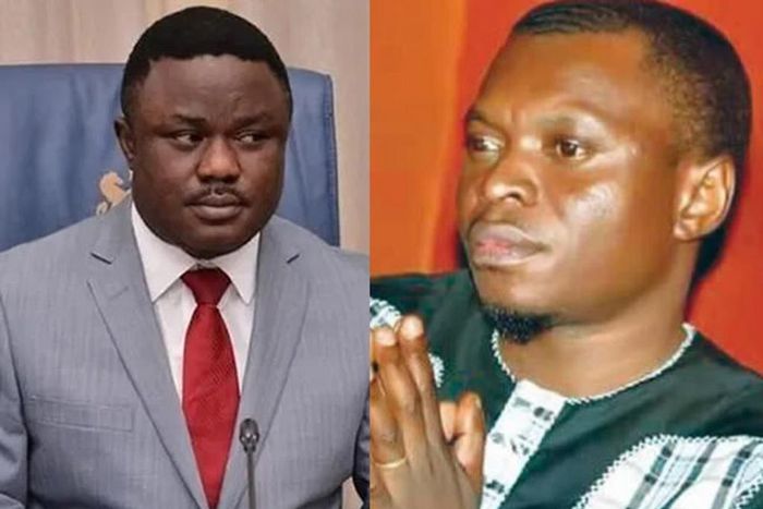 (L-R) Ben Ayade and Agba Jalingo (Punch)