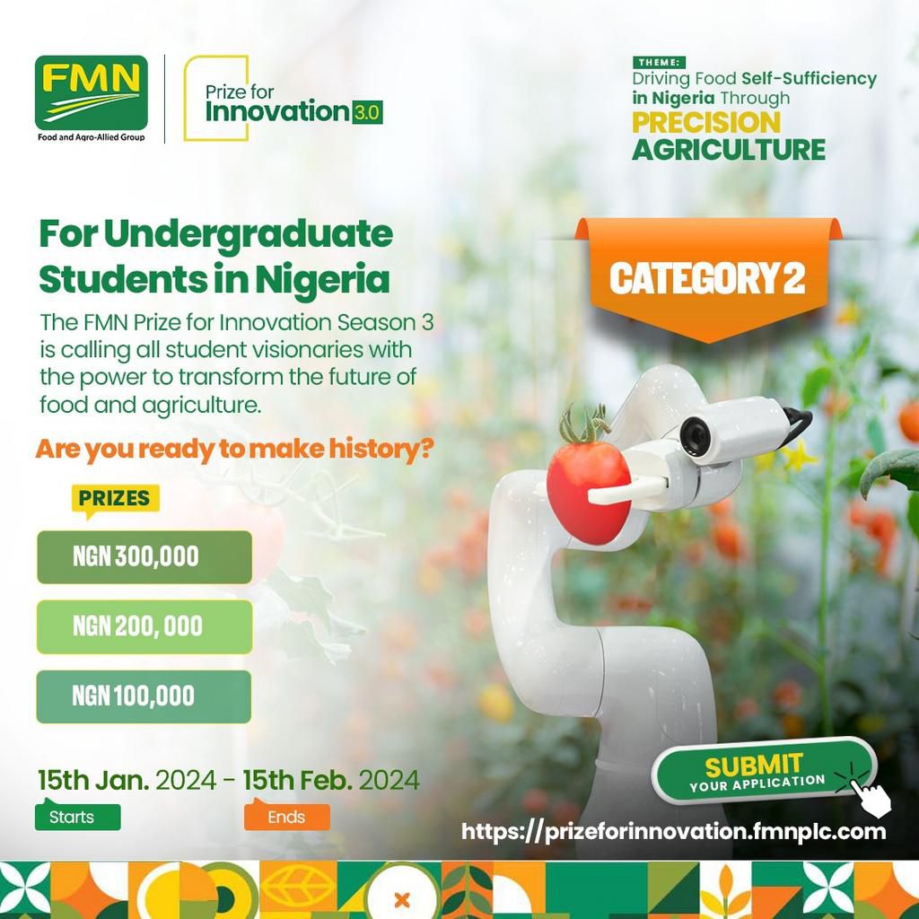 Call for entry for 3rd Season of the prestigious FMN-Prize for innovation begins