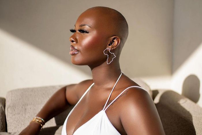 Go bald, women and you'd testify [Instagram/sweetlikeoyin]