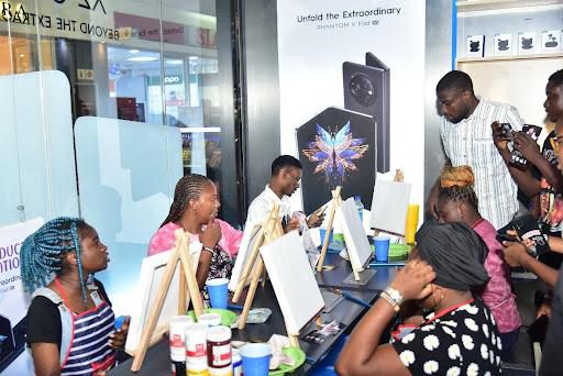 TECNO flagship store becomes the hottest store in town with E-Money and KCee's visit