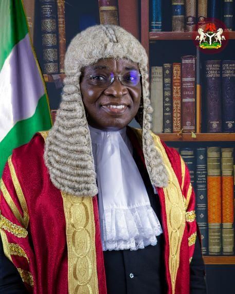 Hon Justice Stephen Jonah Adah, one of the judges sitting at Nigeria’s Presidential Election Petition.  [Court of Appeal]
