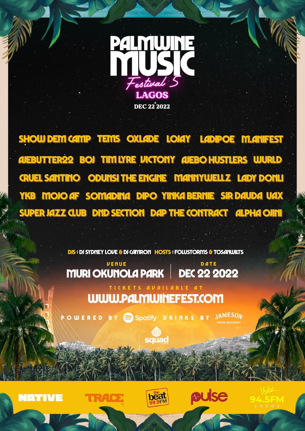 Palmwine Music Festival 5 is here again