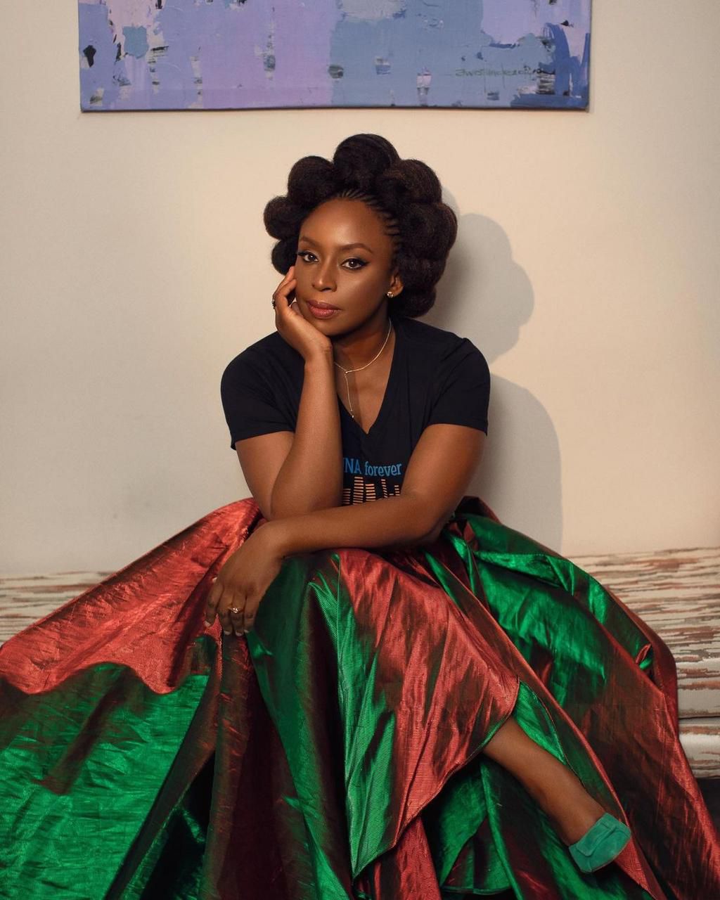 Chimamanda Adichie (mannyjefferson⁣Makeup)