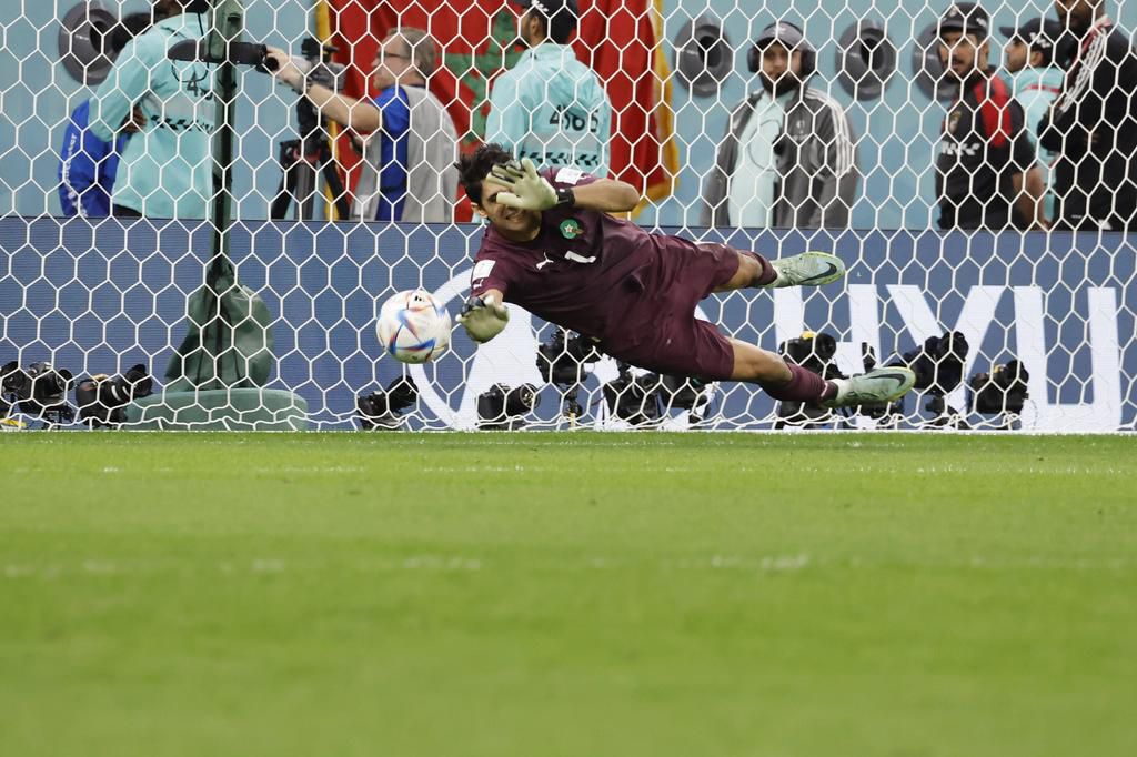 Yassine Bounou was the star of the Morocco's win against Spain saving two penalties