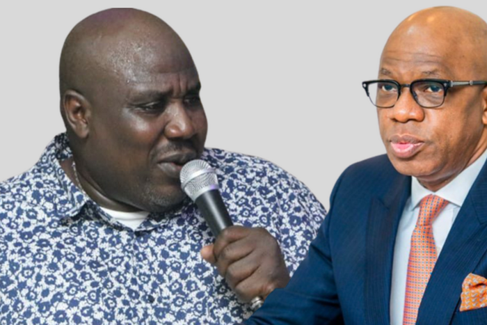 Dare Kadiri, the former Deputy Speaker of the Ogun State House Assembly and Governor Dap Abiodun of Ogun State.