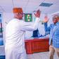 FCT Minister, Nyesom Wike and Nasarawa State Governor, Abdullahi Sule. [Twitter:@NasarawaGovt]