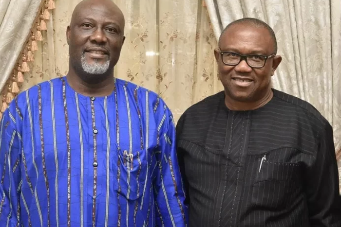 Peter Obi and Dino Melaye