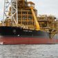 The Kaombo Norte, an oil tanker converted into a FPSO vessel (Floating Production Storage and Offloading), in November 2018. Its sister ship, the Kaombo Sul, has begun operating off the coast of Angola, French oil company Total said Tuesday