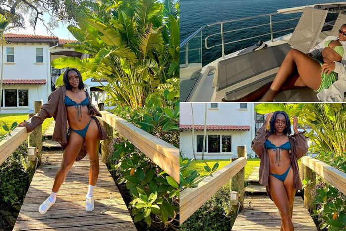 Michelle Alozie shows off curves, celebrates new contract with Houston Dash until 2024