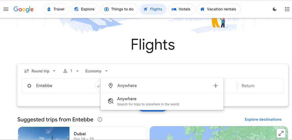 Google Flights has a hidden trick to make travel planning easier/Courtesy