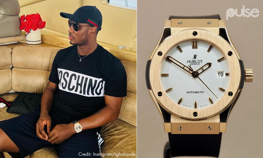 Odion Ighalo owns a Hublot Classic Fusion