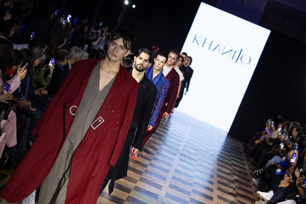 KHANIJO showcased his menswear collection