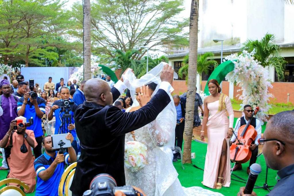 Digital Space Capital boss, Olubukola Abitoye celebrates 20 years wedding anniversary as husband clocks 50.