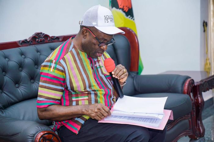 Anambra State Governor, Charles Chukwuma Soludo. [Twitter:@AnambraNewMedia]