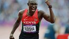 David Rudisha is a two-time Olympic Champion