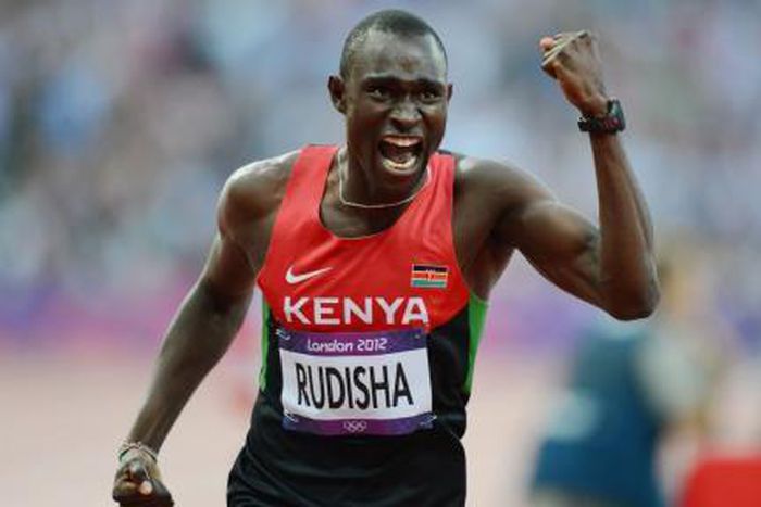 David Rudisha is a two-time Olympic Champion