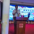 Mr Li Xuda, Cultural Counselor of the Chinese Embassy and Director of China Cultural Centre in Nigeria, presenting a speech at the Sinoma-Nigeria Fashion Show, organised by the Center in collaboration with Sinoma Nigeria Co. Ltd, on Saturday in Abuja. ...