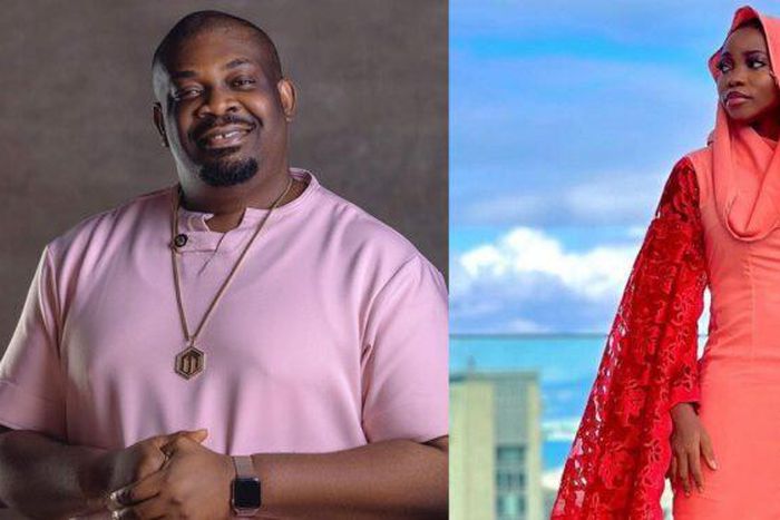 L-R: Don Jazzy, Taaooma [Yabaleftonline]