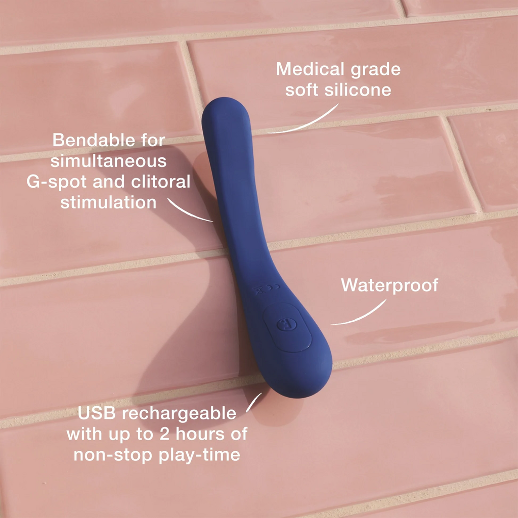 The Frenchie the double entendre vibrator can be used by both men and women {Frenchie}