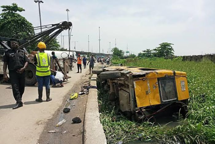 The accident happened along Lagos-Ibadan Expressway [Image used for illustrative purpose - Premium Times]