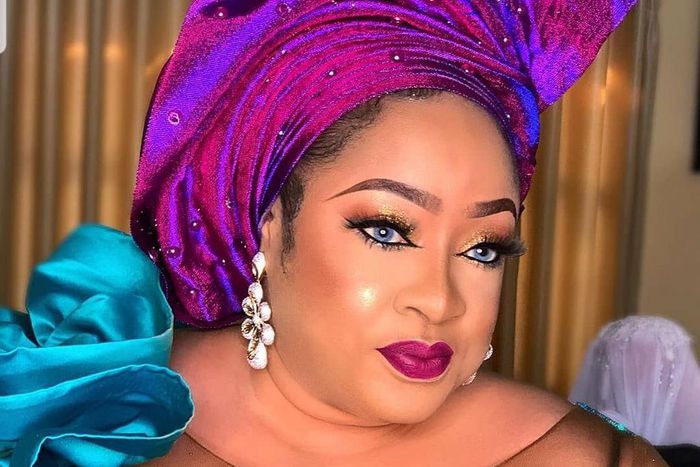 Foluke Daramole places curse on those spreading the rumours of her death [Instagram/FolukeDaramoleSalako]