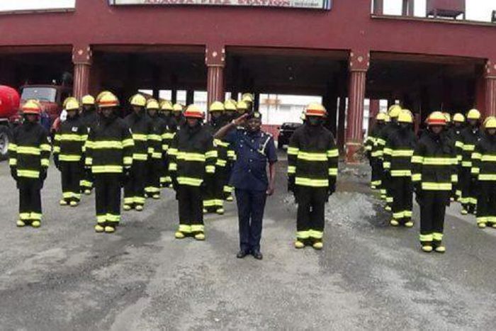Men of the Federal Fire Service (FFS) (Daily Trust)