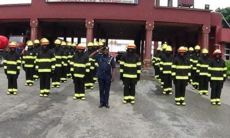 Men of the Federal Fire Service (FFS) (Daily Trust)