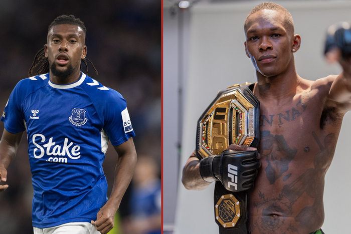 Alex Iwobi shows support for Israel Adesanya ahead of UFC 281