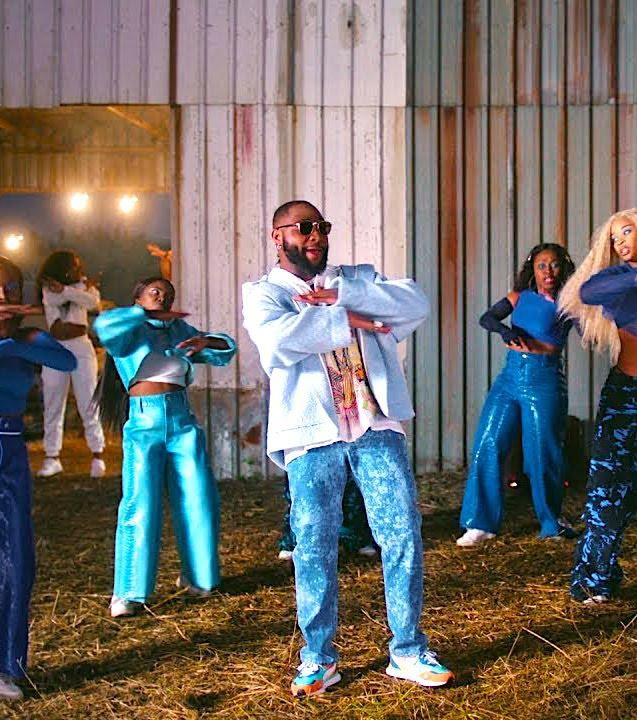 Davido on the set unavailable [YouTube]