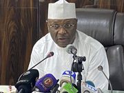 INEC Chairman, Prof. Mahmood Yakubu. [Twitter:INEC]