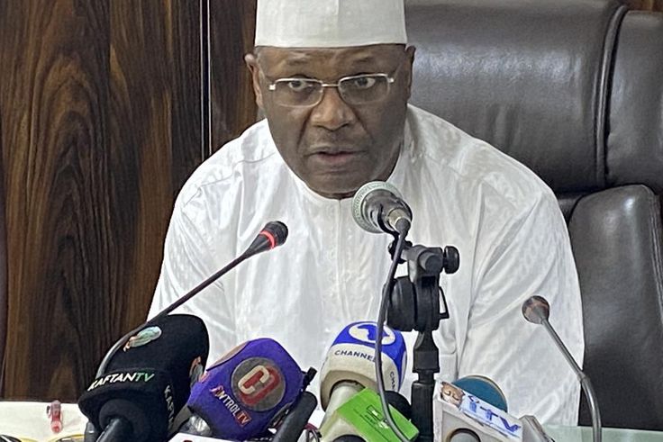 INEC Chairman, Prof. Mahmood Yakubu. [Twitter:INEC]