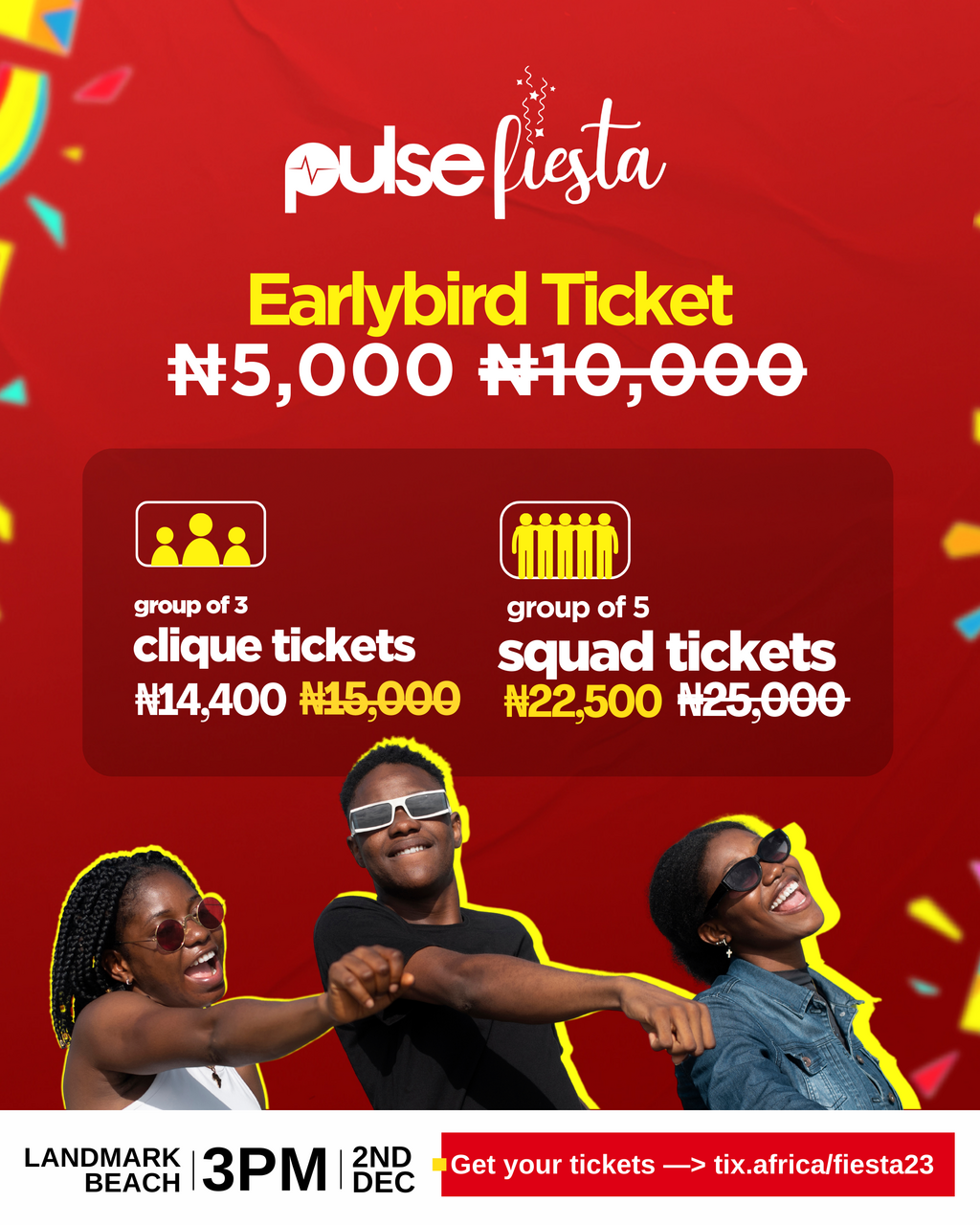 Pulse Fiesta early bird tickets selling out