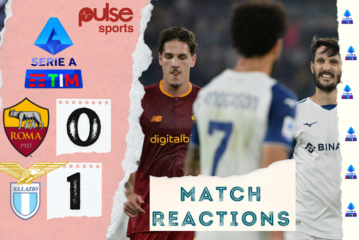 AS Roma were defeated 1-0 at home by Lazio in the Serie A
