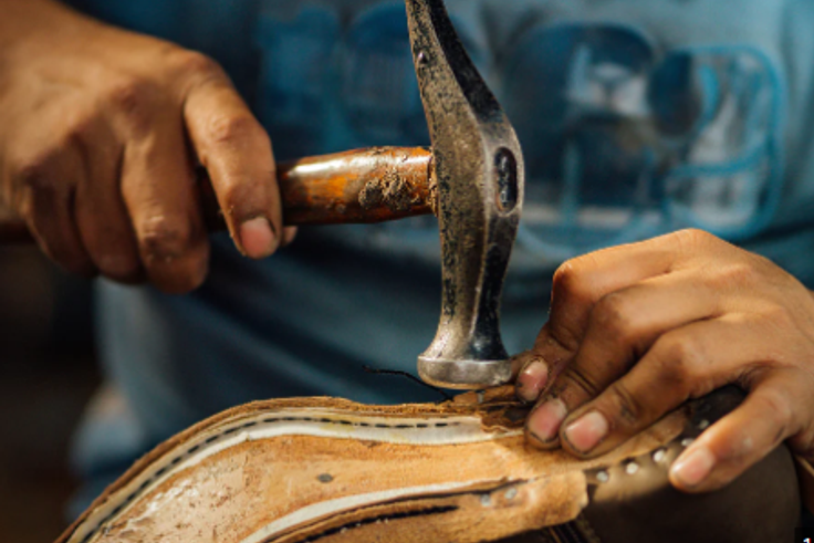 shoe making [Adelante Shoe Co.]