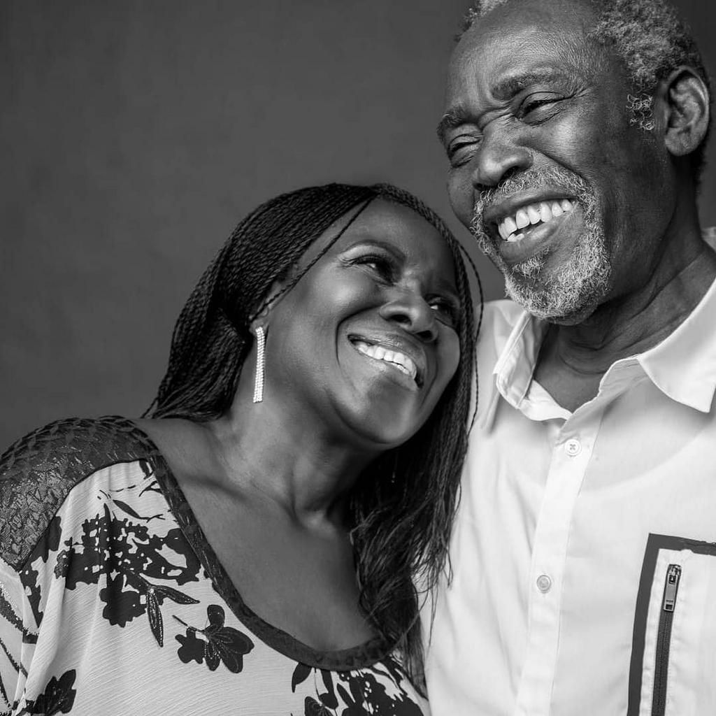 Nollywood couple Joke Silva and Olu Jacobs, have been married since the year 1989. They are some of the A-list actors in Nigeria still playing influential roles in the country. [Instagram/ajokesilva]