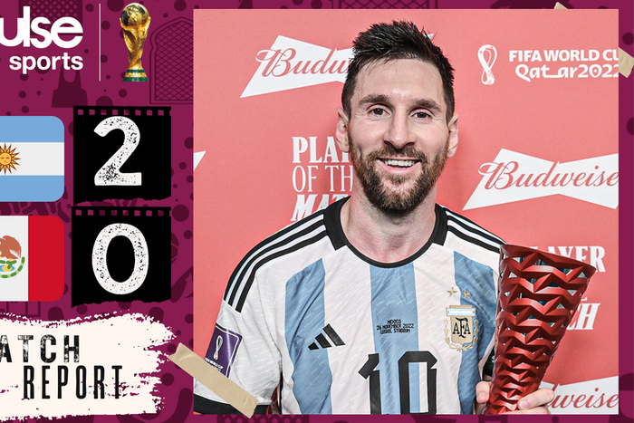 Lionel Messi was the man of the match for Argentina against Mexico