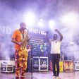 Femi Kuti and Pasuma performing