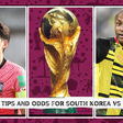 Betting tips and odds for  South Korea vs Ghana