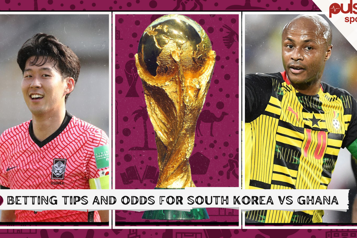 Betting tips and odds for  South Korea vs Ghana