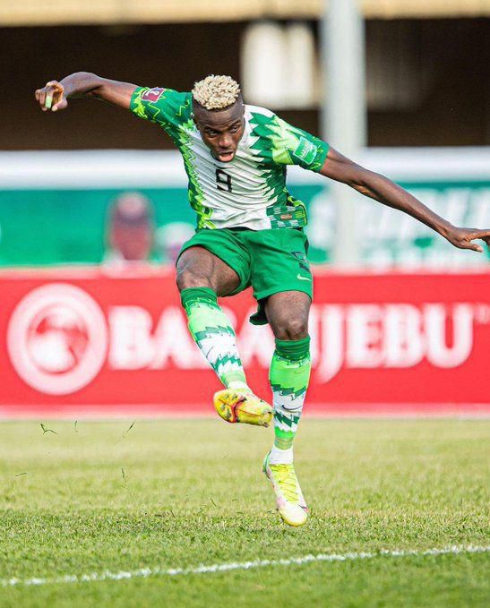 The Nigerian striker is currently one of the best in the world