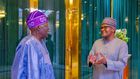 President Bola Tinubu and Africa's richest man, Aliko Dangote, in Aso Rock. [Presidency]